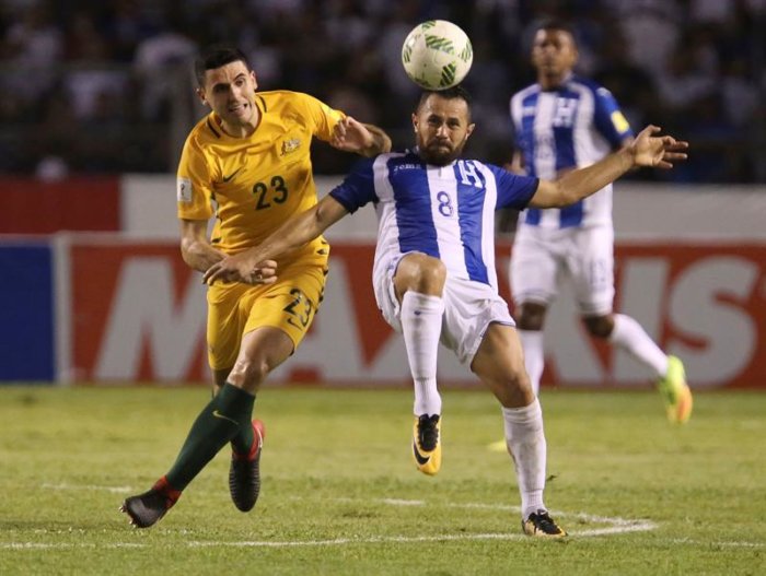 Honduras resigna 0-0 con Australia en la ida del Repechaje