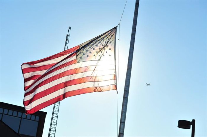 Izan banderas a media hasta en honor a los neoyorquinos fallecidos en Irak