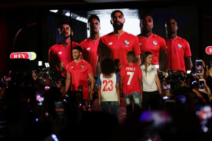 Panamá presenta su nuevo uniforme para el Mundial de Rusia 2018 (Fotos - Video)