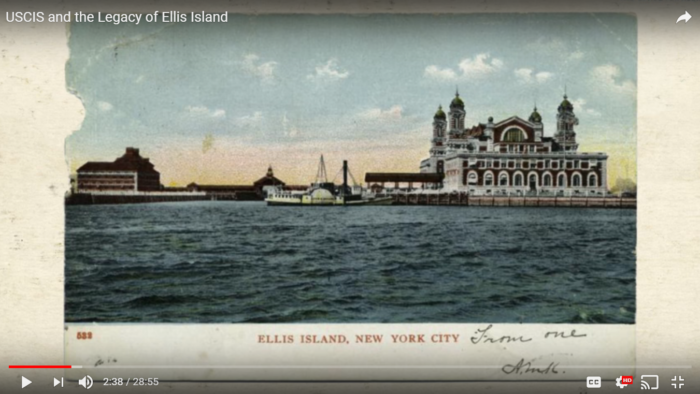 USCIS publica video que resalta su conexión histórica con Ellis Island