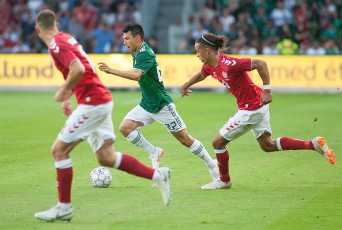 México cierra su preparación para el Mundial con derrota de 2-0 en Dinamarca