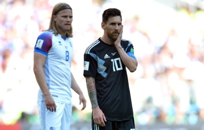 Islandia humaniza a Messi y arranca empate 1-1 con Argentina en Rusia 2018