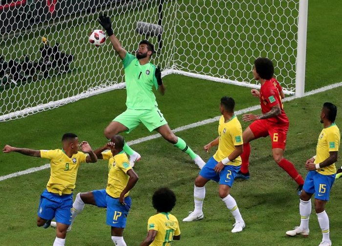 Contra ataque de Bélgica vence a Brasil y deja a América sin Mundial