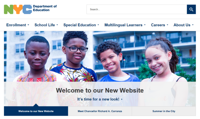 Nuevo sitio web provee mejor acceso a información sobre escuelas públicas