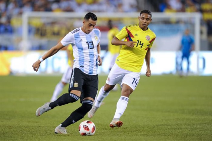 Argentina y Colombia no se hacen daño en reñido partido en Nueva Jersey