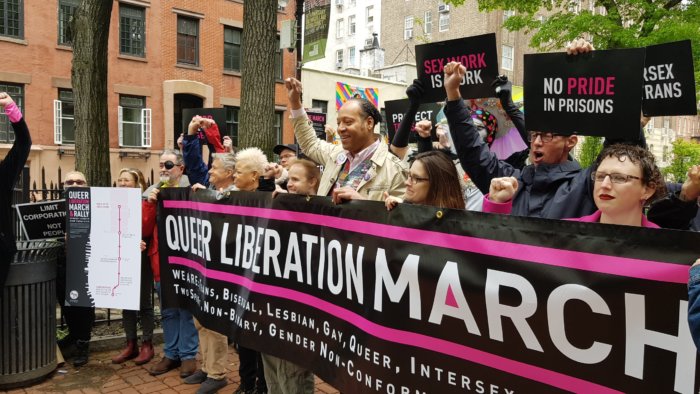 La marcha alternativa del Orgullo Gay de Nueva York reivindica su protesta