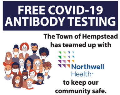 Abren sitios de pruebas gratuitas de anticuerpos de COVID-19 en Town de Hempstead
