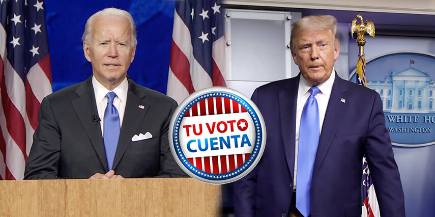 #TuVotoCuenta : Trump y Biden en Primer Debate Presidencial (En Vivo)