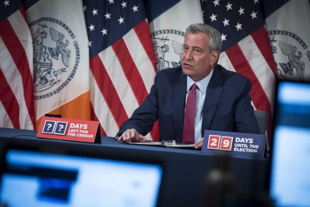 Ciudad de Nueva York «peligrosamente cerca» de una segunda ola de coronavirus, dice Alcalde