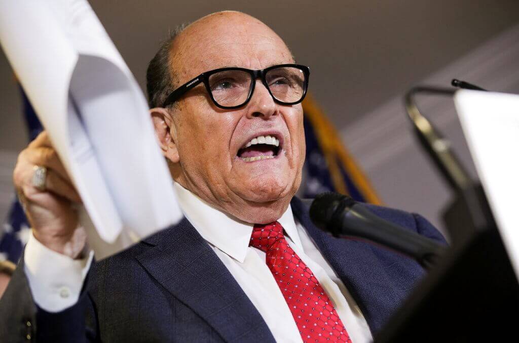 Rudy Giuliani, abogado de Trump y ex alcalde de Nueva York,  da positivo por COVID-19