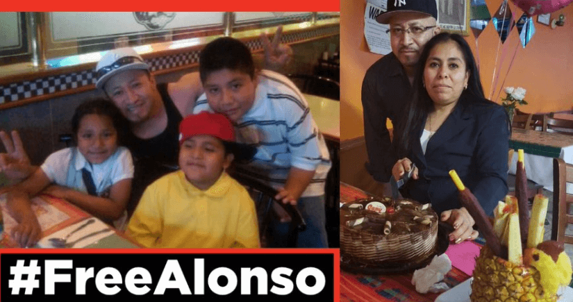 #FreeAlonso: Padre enfermo de Queens finalmente es liberado por ICE