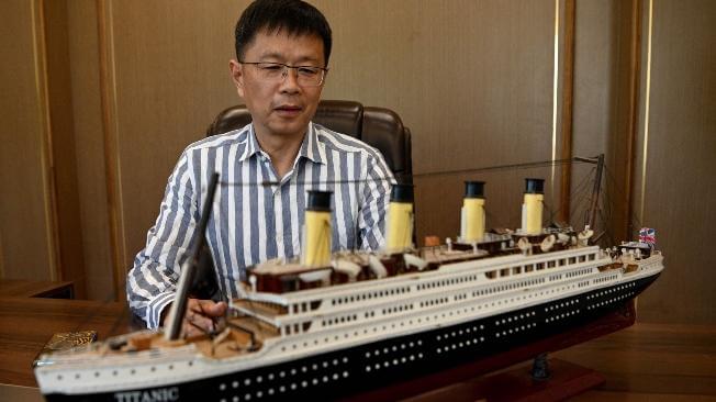 Resucita el Titanic en China