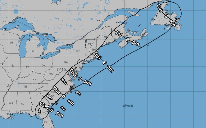 Advertencia de tormenta tropical para Long Island por llegada de Elsa