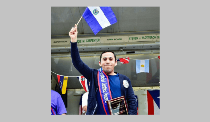 En nuestro especial "Orgullo Salvadoreño" destacamos la labor de Osman Canales ayudando con su Coalición de Estudiantes Inmigrantes en Long Island
