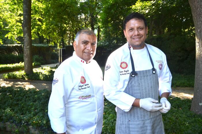 Top Peruvian Chefs Miguel Garcia, Javier Angelos