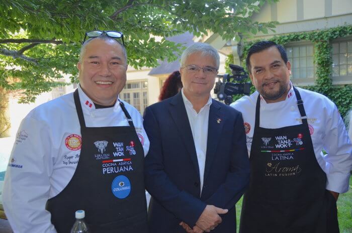 5 Chef Roger Arakaki, Bernado Munoz, Chef Jean Paul Poggi