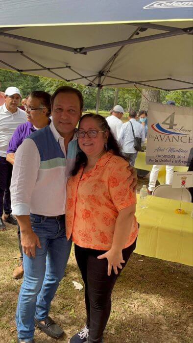 Dominicanos en Long Island reciben con gran entusiasmo a Abel Martínez, candidato del PLD
