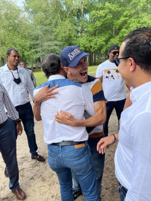 Licenciado Abel Martínez visitó a sus compatriotas para difundir sus propuestas con miras a las elecciones presidenciales del 2024 en República Dominicana