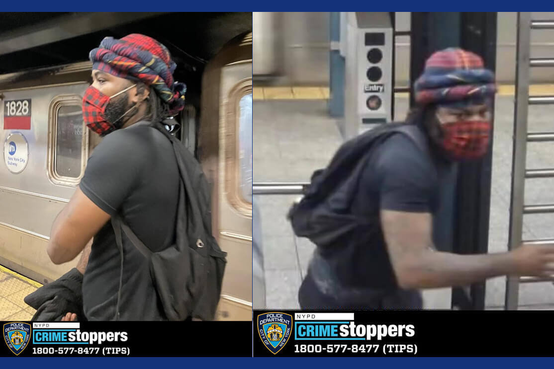 Cretino en el Subway ataca a una mujer después de exponerse a ella en un tren en Chelsea