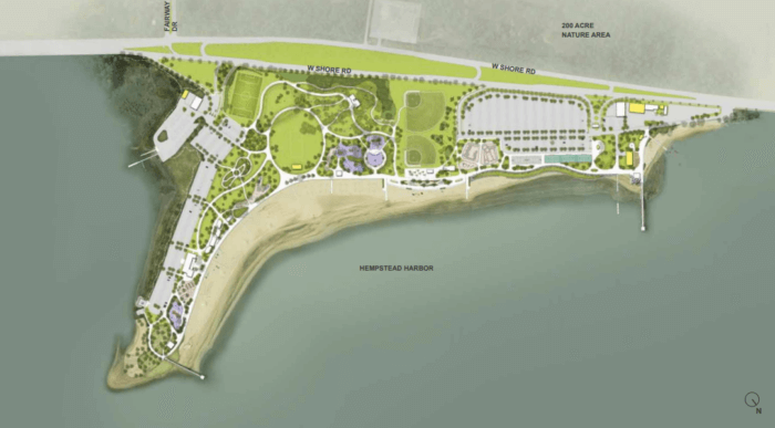 Más de $ 1 millón de subvención para transformar el North Hempstead Beach Park