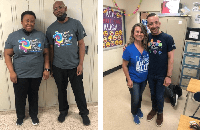 Turtle Hook Middle School celebra la diferencia en honor al Día Mundial del Autismo