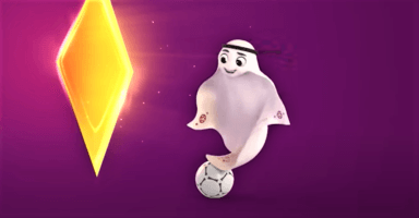 El súper habilidoso La'eeb, la mascota del Mundial Catar 2022
