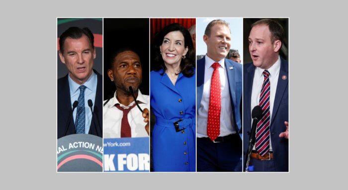 Vistazo previo a las primarias: Candidatos demócratas y republicanos para gobernador de NY