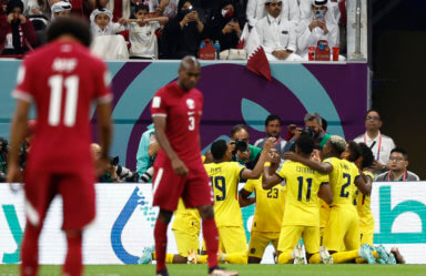 Histórico triunfo de Ecuador, 2-0 a Catar con goles de Enner Valencia